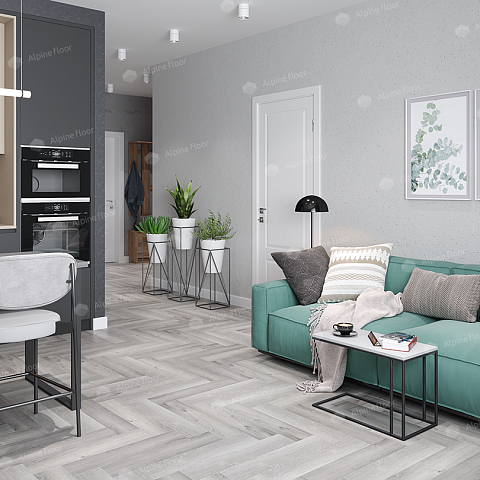 Alpine Floor LVT Parquet ECO 16-18 Дуб Лейтена 4V 43кл (фото 5)
