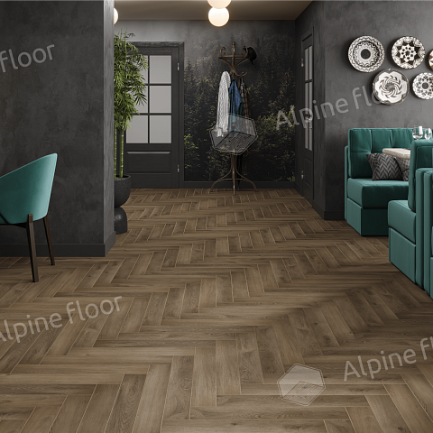 Alpine Floor Herringbone 8 Pro 4V 33 (CH) LF102-11A New_ Дуб Анжу (фото 2)