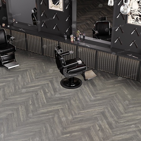 Alpine Floor LVT Parquet ЕСО 16-8 Венге Грей 4V 43кл (фото 3)