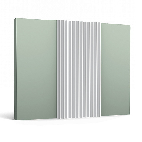 Стеновые панели Orac 3D W108 Zigzag Белый (фото 2)