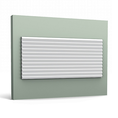Стеновые панели Orac 3D W108 Zigzag Белый (фото 1)