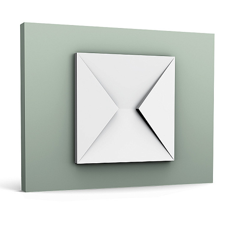 Стеновые панели Orac 3D W106 Envelop Белый (фото 1)