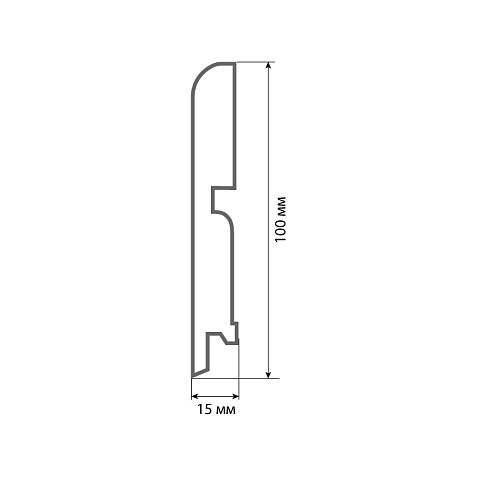 Finitura dekor R13 100х15х2400/ 019 (фото 2)