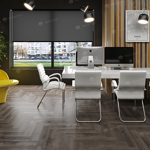 Alpine Floor LVT Parquet ECO 16-19 Дуб Антарес 4V 43кл (фото 1)