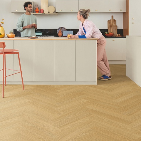 QS Alpha Vinyl CIRO елка AVHBU 40360 Дуб чистый медовый (фото 13)